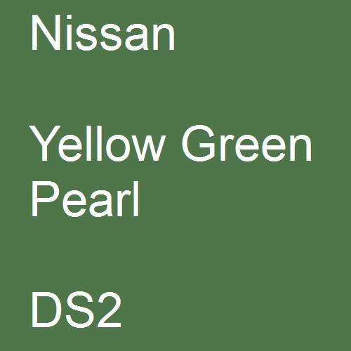 Nissan, Yellow Green Pearl, DS2.